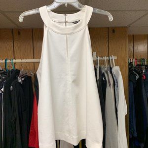 Ann Taylor Halter Crepe Top